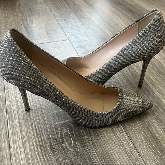 J. Crew Roxie glitter heels - Picture 2 of 4